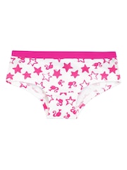 Character Pink Kids Barbie Multipack 100% Cotton Briefs 5 Packs - Image 3 of 5