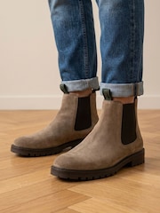Jones Bootmaker Natural Damone Leather Chelsea Boots - Image 1 of 6