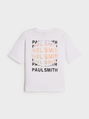 Paul Smith Junior Boys Oversized Short Sleeve Iconic Print T-Shirt - Image 6 of 7