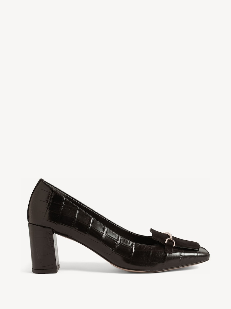 Hobbs Black Jaida Court Shoes - Image 2 of 4 Hobbs Black Jaida Court Shoes - Image 2 of 4