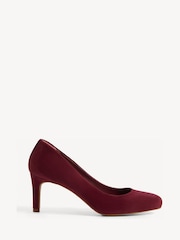 Hobbs Red Lizzie Court Shoes - Image 2 of 4