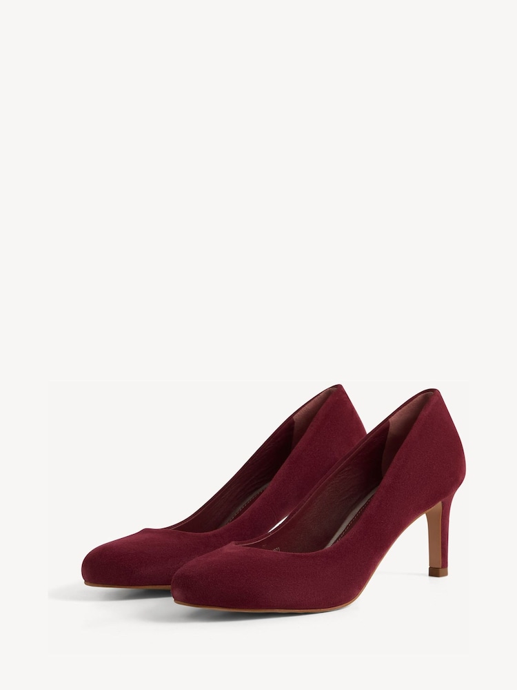 Hobbs Red Lizzie Court Shoes - Image 4 of 4 Hobbs Red Lizzie Court Shoes - Image 4 of 4