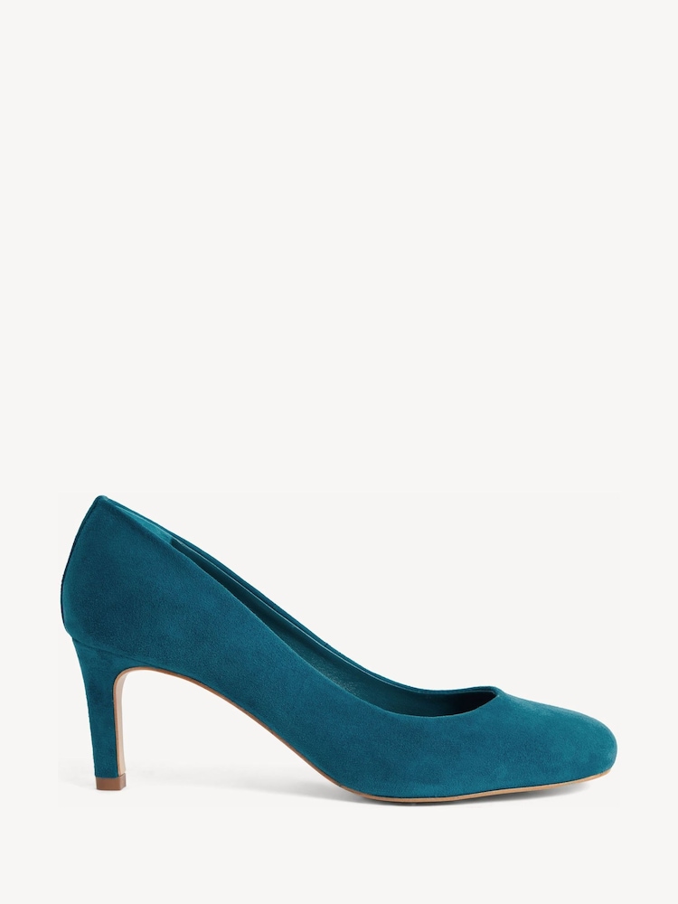 Hobbs Blue Lizzie Court Shoes - Image 2 of 4