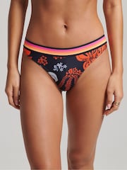 Superdry Navy Blue Vintage Logo Bikini Briefs - Image 1 of 8