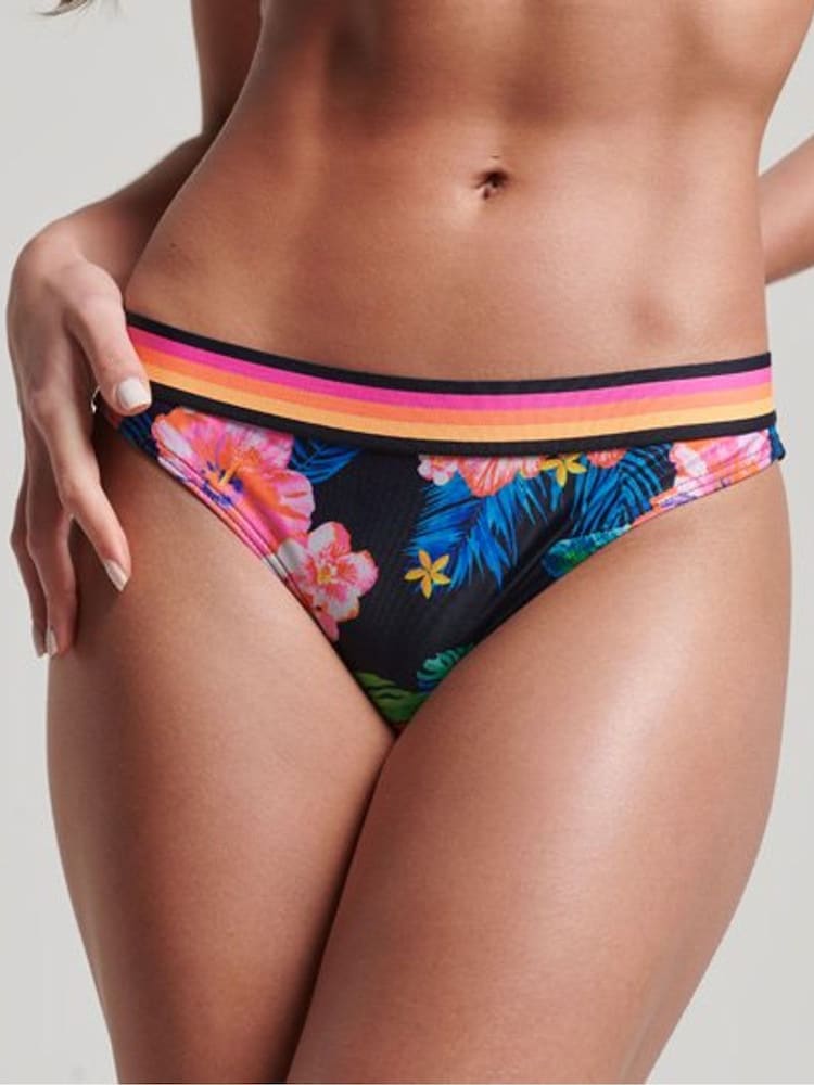 Superdry Navy Blue Vintage Logo Bikini Briefs - Image 2 of 8