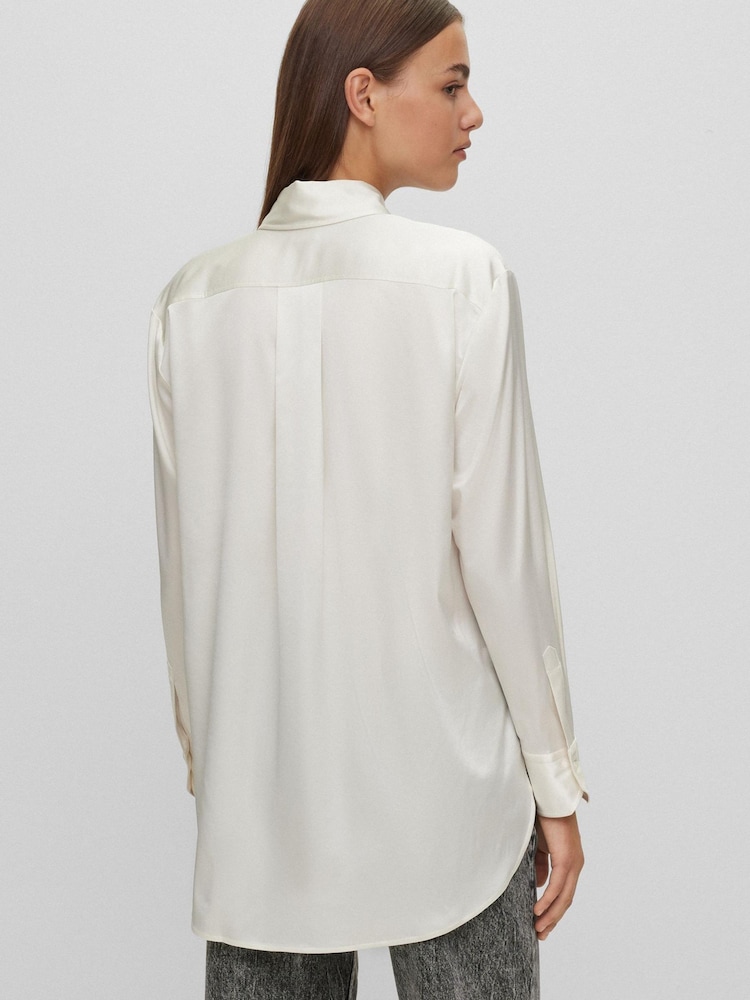 HUGO Elodina White Blouse - Image 2 of 6 HUGO Elodina White Blouse - Image 2 of 6