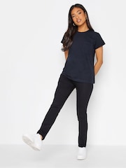 PixieGirl Petite Grey Basic Short Sleeve Pocket T-Shirts 2 Pack - Image 5 of 5
