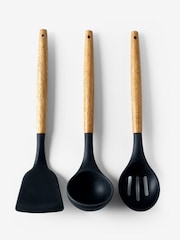 Black Set of 3 Bronx Cooking Utensils Set - Image 2 of 2