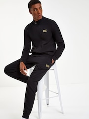 Emporio Armani EA7 Trainingsanzug aus 100% Baumwolle mit Reißverschluss - Bild 1 von 1