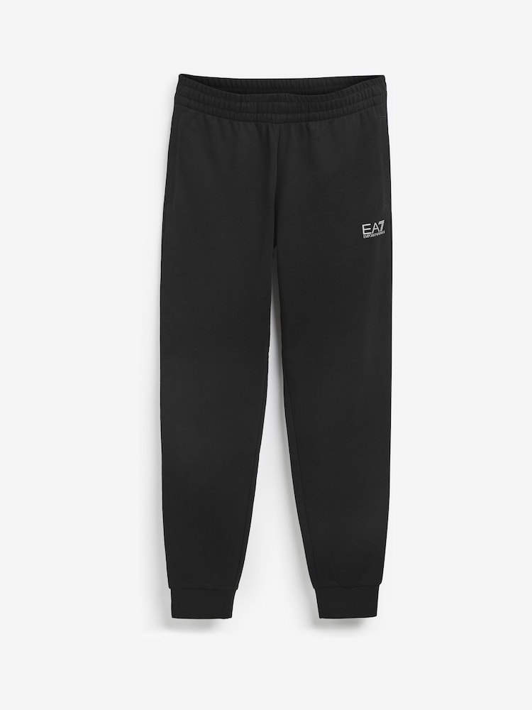Emporio Armani EA7 Zip 100% Cotton Tracksuit - Image 8 of 8