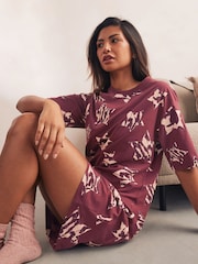 Berry Star 100% Cotton Nightie - Image 1 of 5