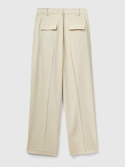 Benetton Wide Leg Smart Trousers - Image 2 of 4