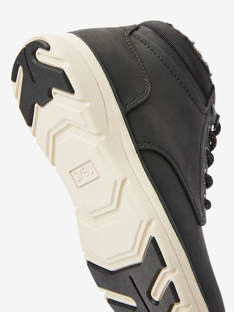 Black Warm Lined Boots - Image 5 of 5