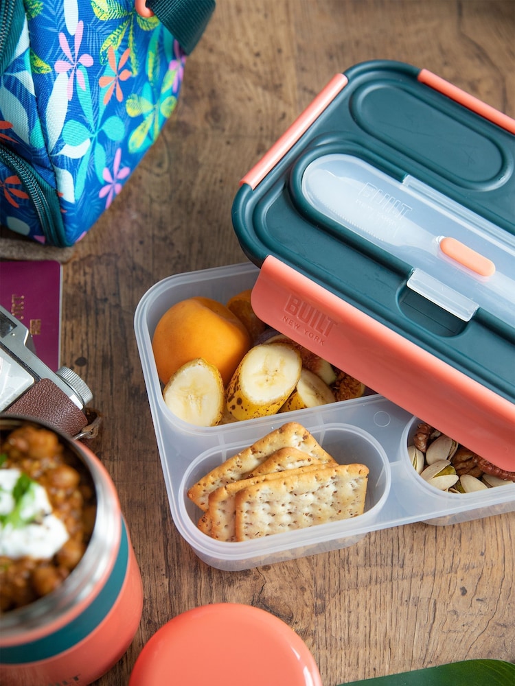 BUILT Green Tropics Bento Box With Utensils - Image 1 of 4