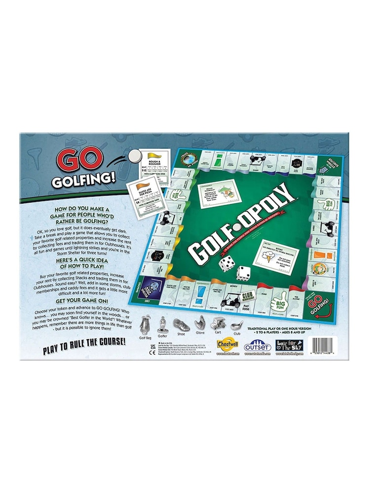 Cheatwell Games Golf-Opoly The Ultimate Fairway Challenge - Image 2 of 4 Cheatwell Games Golf-Opoly The Ultimate Fairway Challenge - Image 2 of 4
