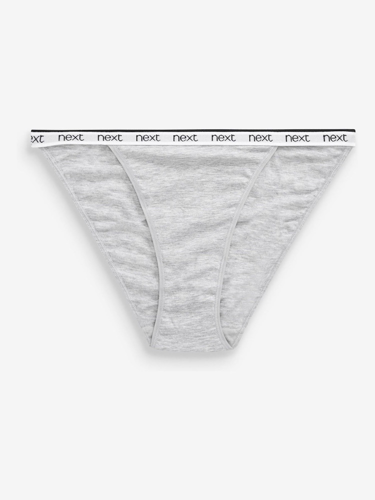 Blanc/Noir/Gris - Lot de culottes à logo 4 Bébé) - Image 8 of 9