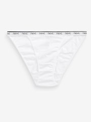 White/Black/Grey Tanga Logo Knickers 4 Pack - Image 9 of 9