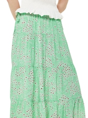 Whistles Green Daisy Meadow Tie Side Skirt - Image 3 of 4