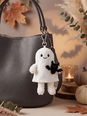 Keel Toys White 10cm Keeleco Ghost Bag Charm - Image 1 of 1