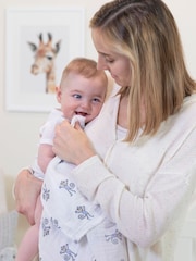 Джем в стиле джунглей - Aden + Anais 100% Хлопковые квадраты из муслина 3 Набор - Изображение 3 4