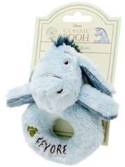 Rainbow Designs Grey Eeyore Comforter And Ring Rattle - Image 4 of 4