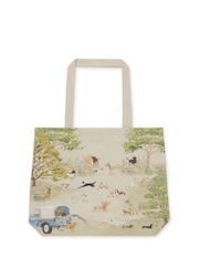 Sophie Allport Green Tails & Trails Tote Bag - Image 2 of 2