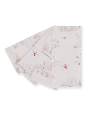 Sophie Allport Set of 4 Snowy Village Napkins - صورة 2 من 2