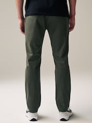 Green Khaki Slim Fit Stretch Chinos Trousers - Image 3 of 6