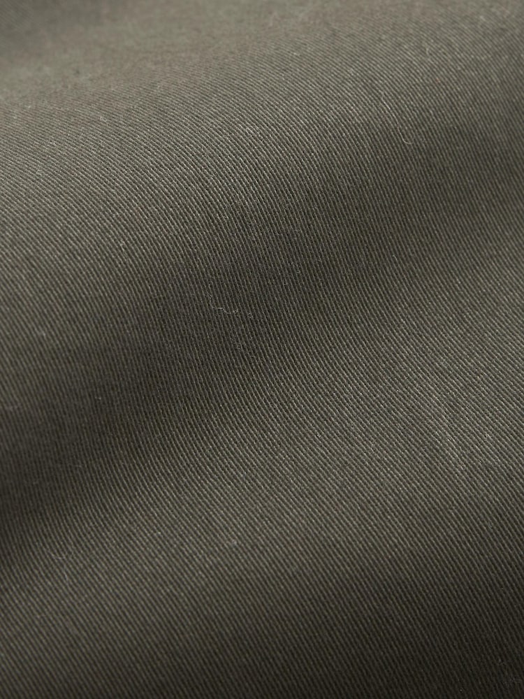 Green Khaki Slim Fit Stretch Chinos Trousers - Image 6 of 6