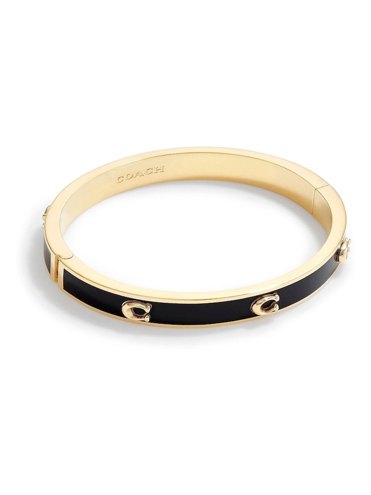 COACH Signature Enamel Bangle Bracelet - Image 1 of 2