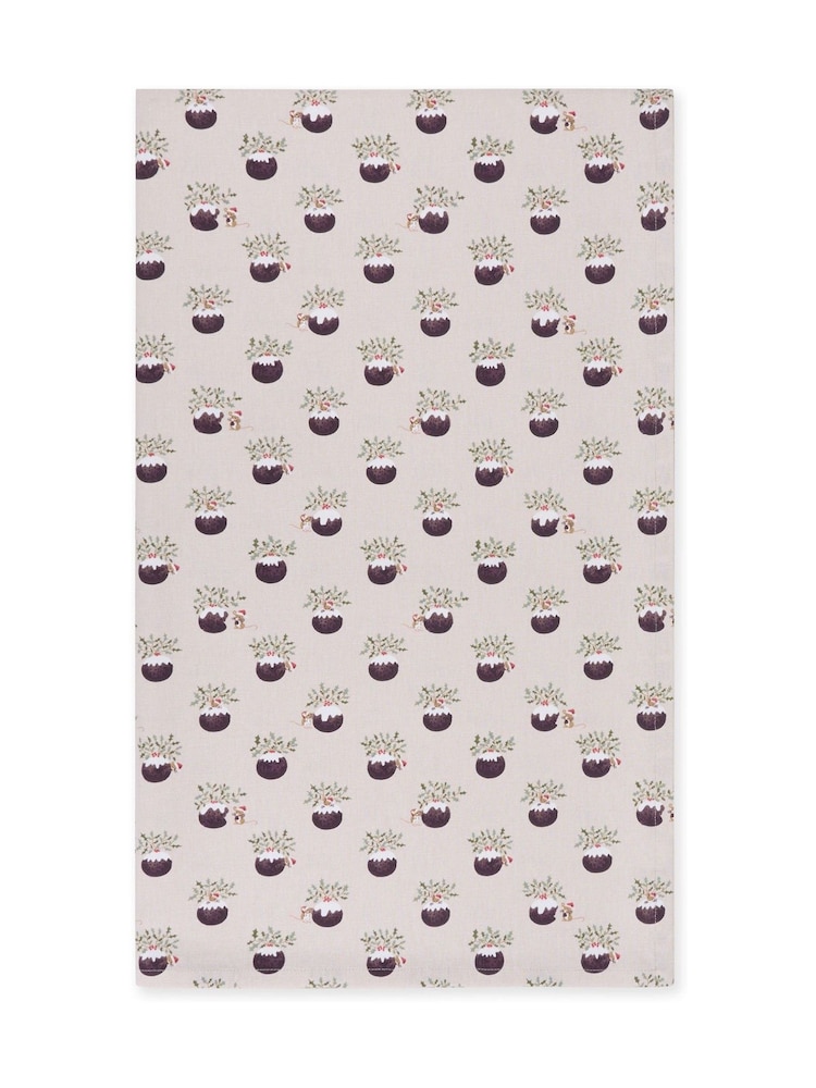 Sophie Allport Christmas Puddings Tablecloth - Bild 2 von 2