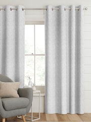 Silver Grey Kally Made To Measure Curtains - Image 1 of 8