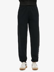 Superdry Black Sport Luxe Boyfriend Joggers - Image 2 of 7