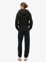 Superdry Black Sport Luxe Boyfriend Joggers - Image 4 of 7
