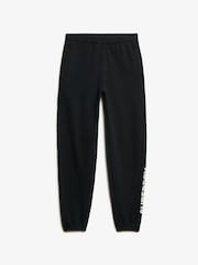 Superdry Black Sport Luxe Boyfriend Joggers - Image 6 of 7