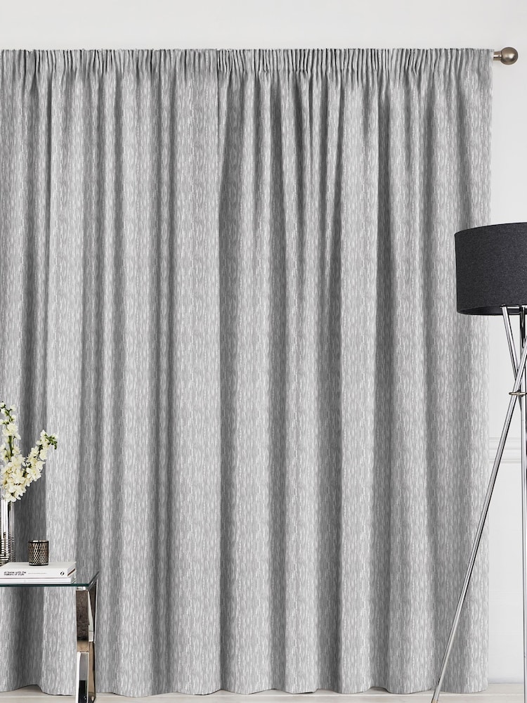 Slate Grey Kally Made To Measure Curtains - Image 2 of 8