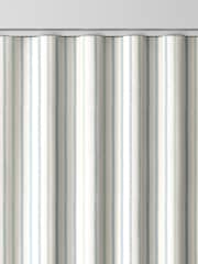 Laura Ashley Newport Blue Candy Stripe Made to Measure 100% Cotton Curtains - Image 8 of 9