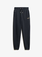 Superdry Richest Navy Essential Logo Cuff Joggers - Image 5 of 6