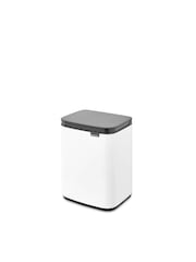 Brabantia White Bo Waste Bin 4L - Image 3 of 6