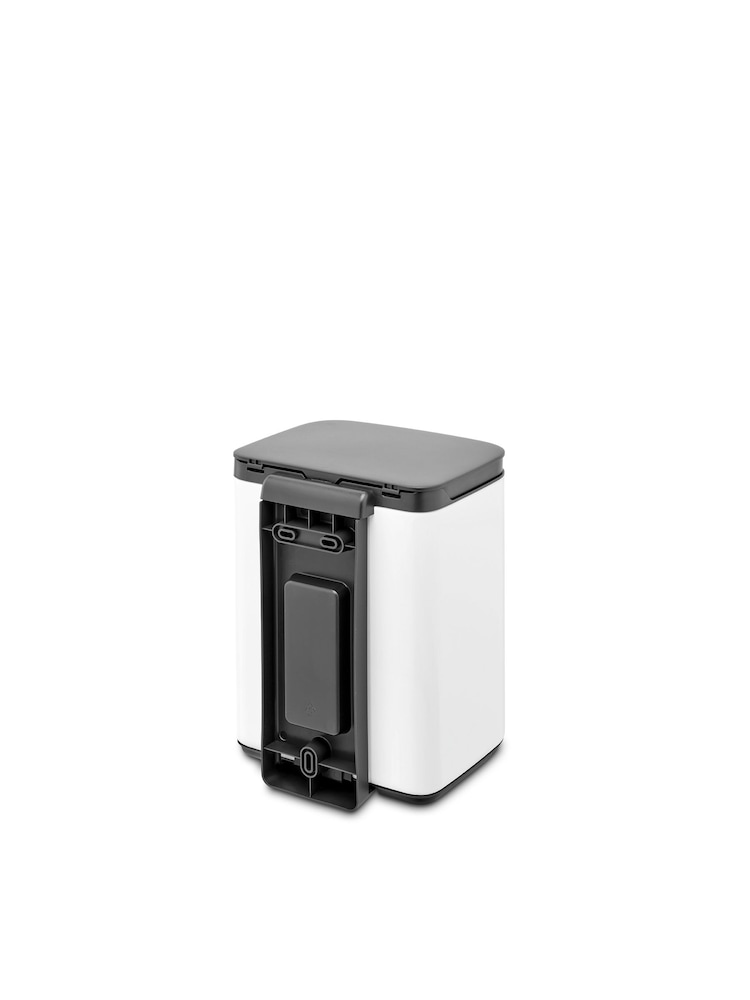 Brabantia White Bo Waste Bin 4L - Image 4 of 6