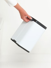 Brabantia White Bo Waste Bin 4L - Image 5 of 6