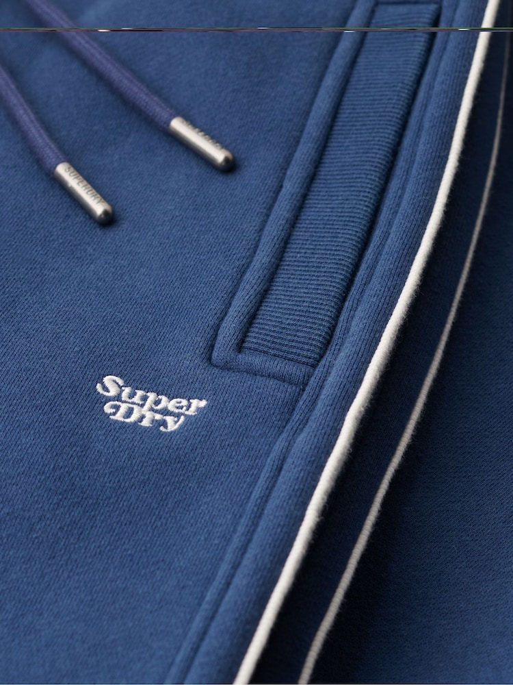 Superdry Mariner Navy Essential Logo Straight Trousers - Image 5 of 5