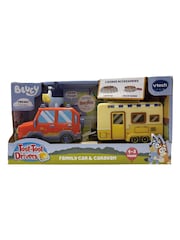 V-Tech Toot-Toot Drivers® Bluey Family Car & Caravan - Image 4 of 4