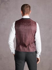Gris de charbon de bois - Signature Gilet de costume Tollegno - Image 3 de 8