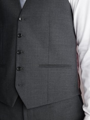 Gris de charbon de bois - Signature Gilet de costume Tollegno - Image 6 de 8