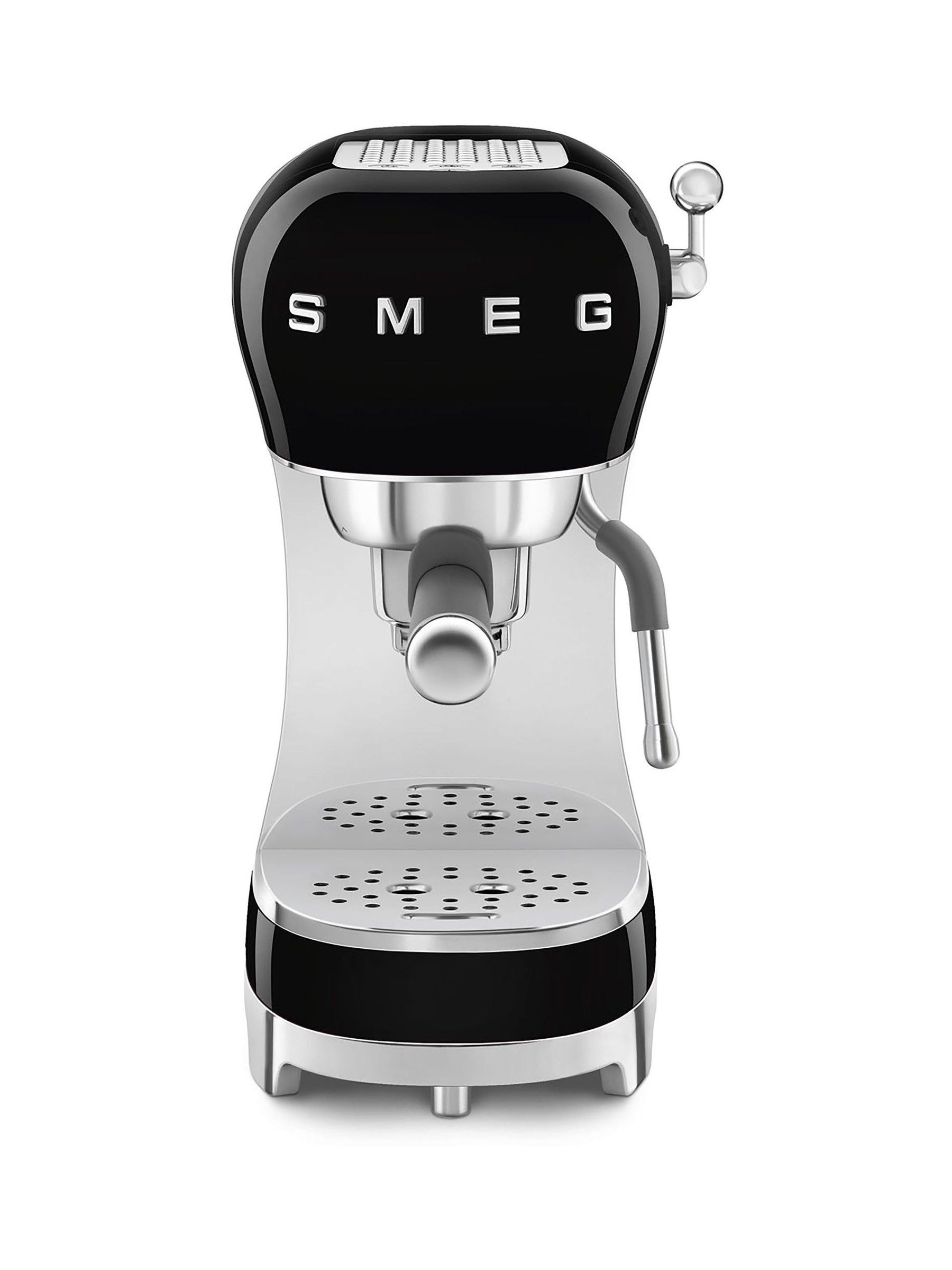 Smeg Black Ecf02 Espresso Coffee Machine With Steam Wand - Free Gift Rrp £30! - Image 14