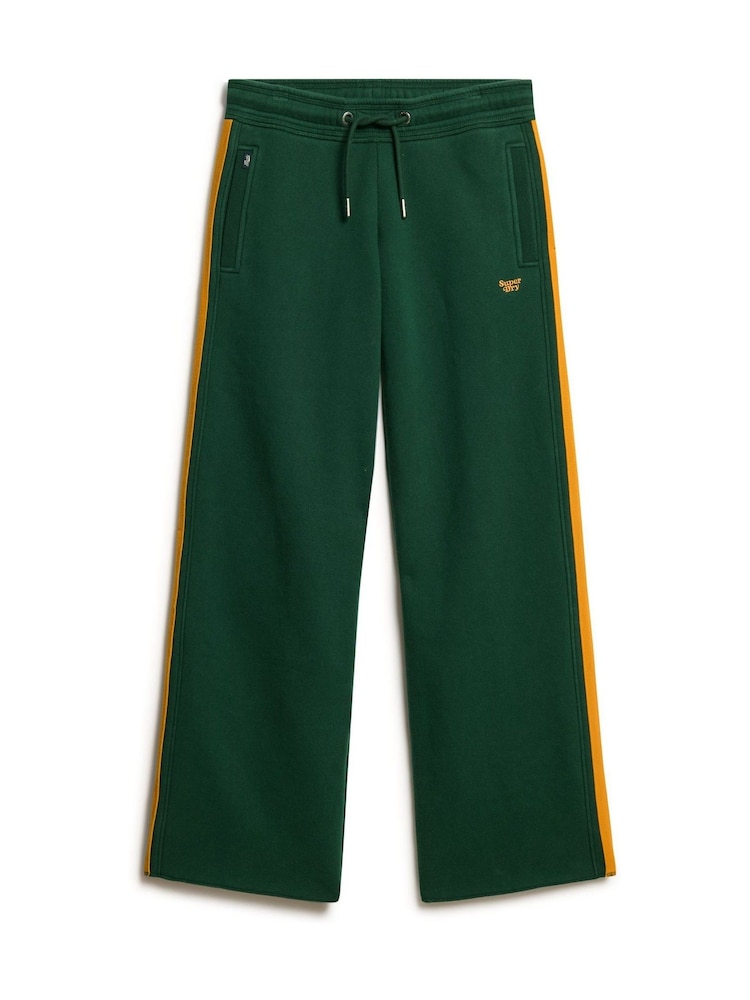 Verde esmalte - Pantalones de chándal básicos rectos con logo de Superdry - Imagen 5 de 5 Verde esmalte - Pantalones de chándal básicos rectos con logo de Superdry - Imagen 5 de 5