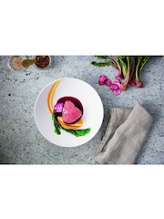 Villeroy & Boch White Manufacture Rock Flat Bowl - Image 1 of 2