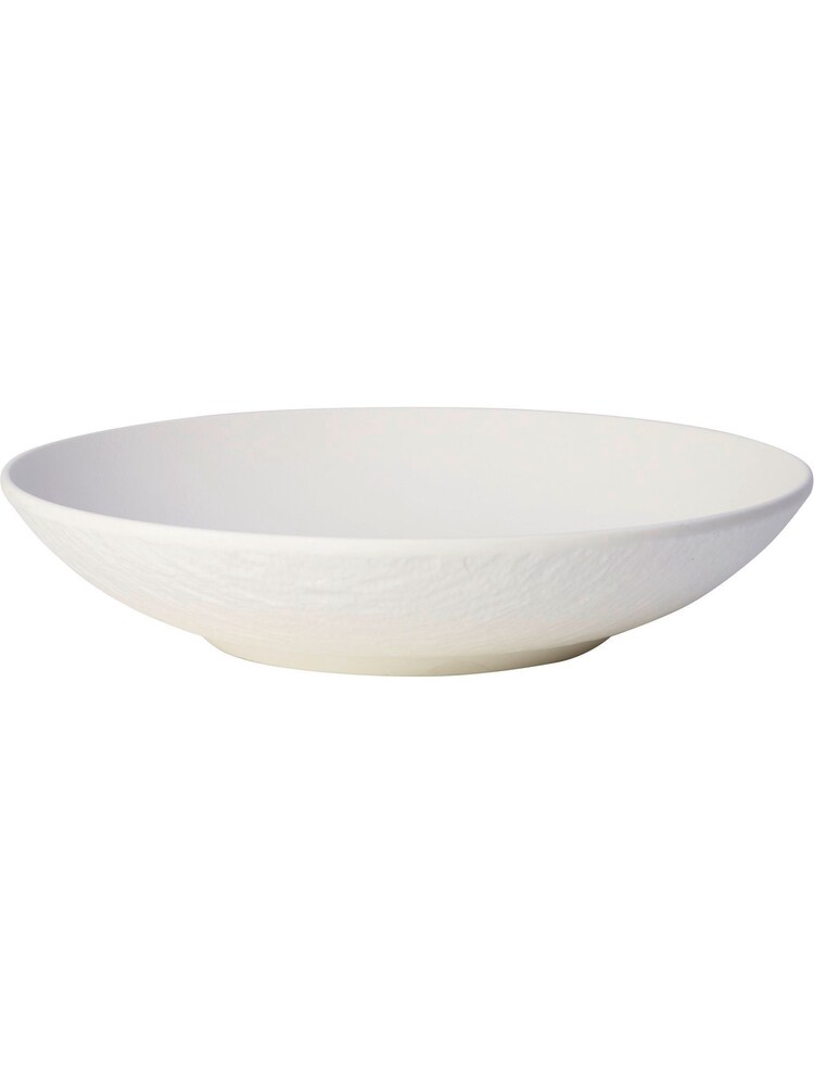 Villeroy & Boch White Manufacture Rock Flat Bowl - Image 2 of 2