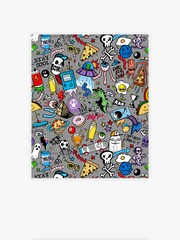 Grey Surreal Street Charcoal 10M Wallpaper - Image 5 of 5